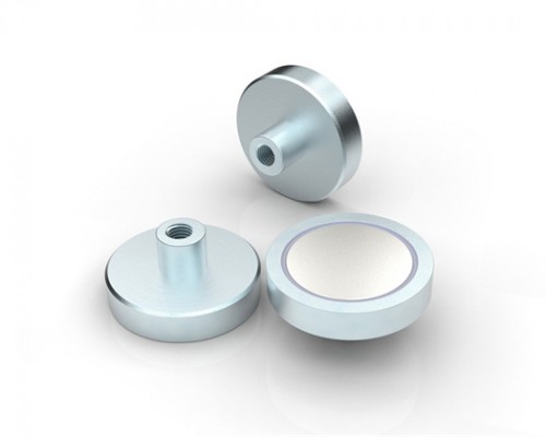 螺纹管圆形强磁吸盘