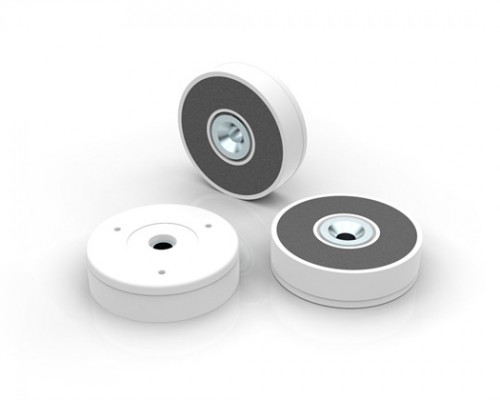 塑料外壳圆形永磁吸盘