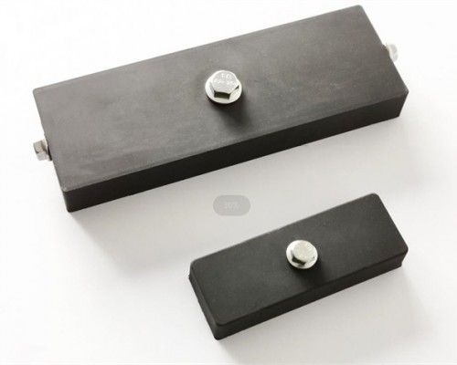 螺钉方形包胶强磁吸盘